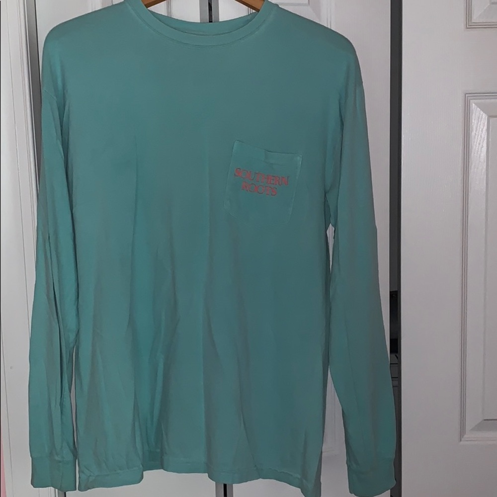 comfort colors southern roots t-shirt size M